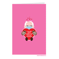 Bernie Mittens Valentine Card