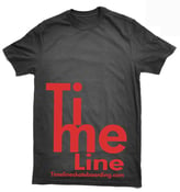 Image of Ti-Me Line T-shirt(Black)