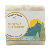 MUSKOKA BOATHOUSE - Handmade Shea Soap - 4 oz. - cold processed