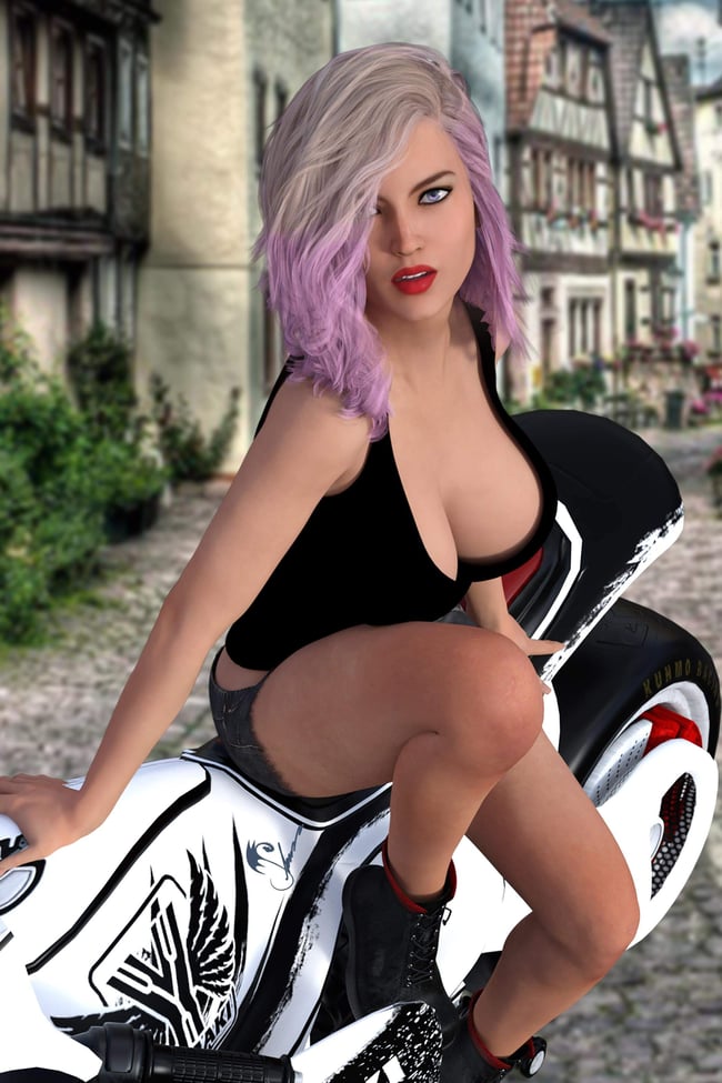 Totally Rad Life of Violet 4 Cover W Totally Rad Comics