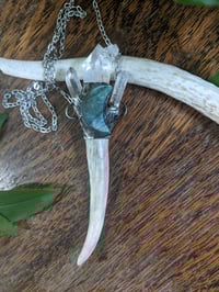 Image 4 of Labradorite Antler Talisman