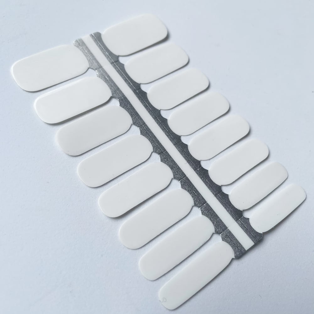 White Wash Nail Polish Strip