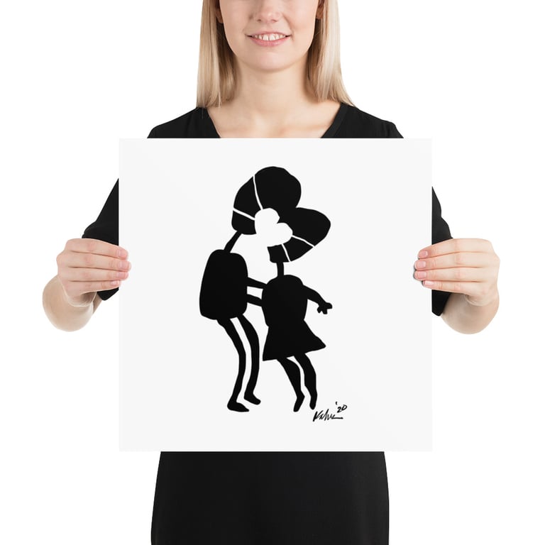 Pandemic Kissing during Covid Graphic #2 Image 2