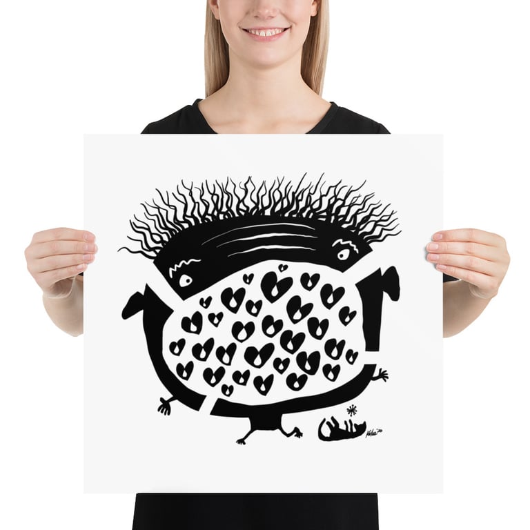 Pandemic Heart Mask Graphic
