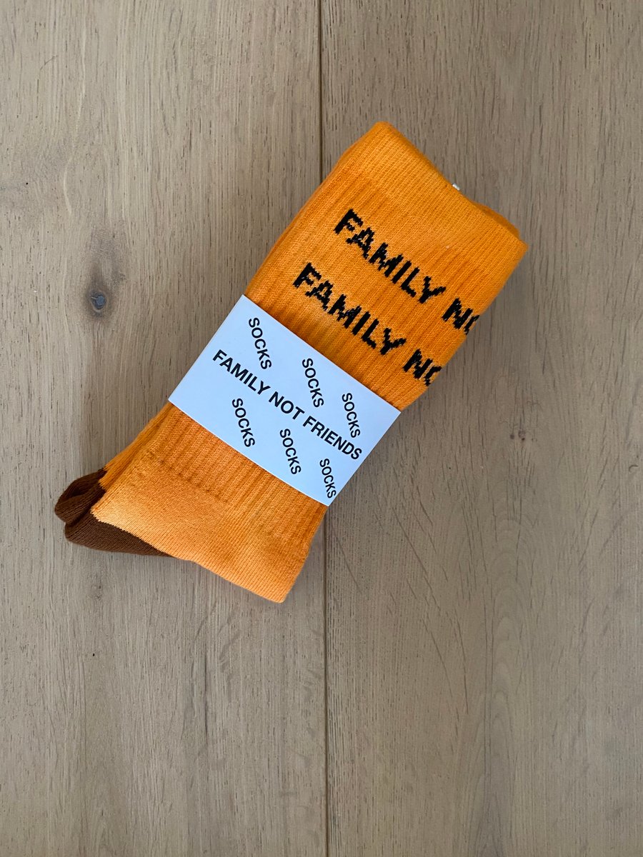 Image of CALIFORNIA ORANGE SOCKS