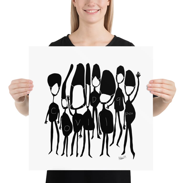Covid Mask Wearers Graphic