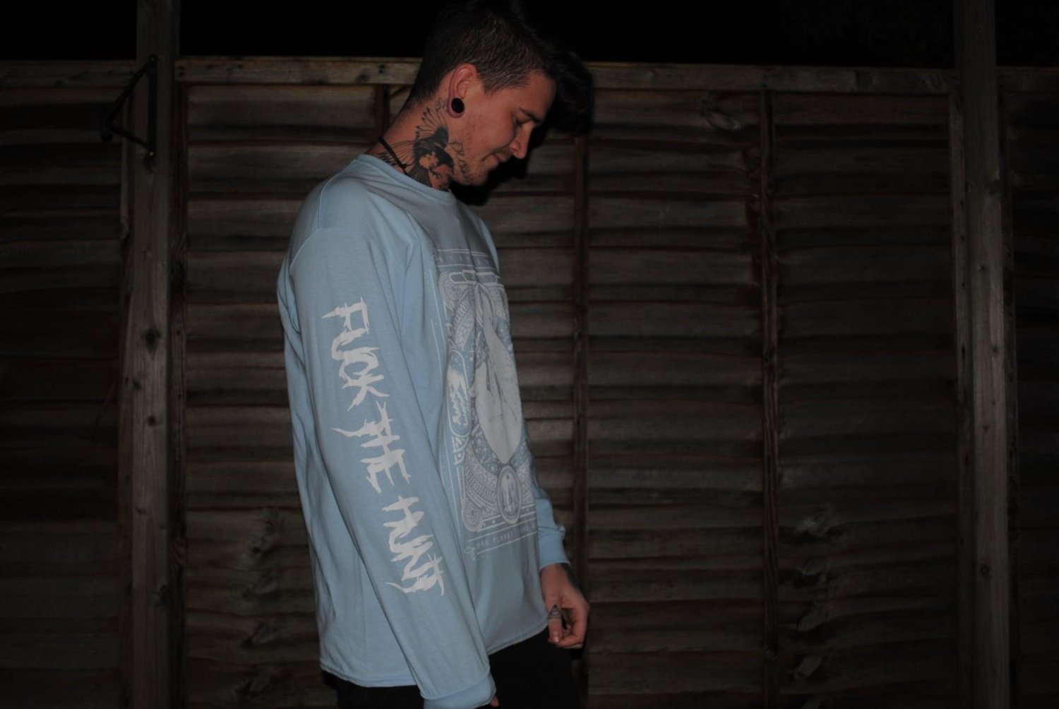 Image of FTH blue long sleeve 