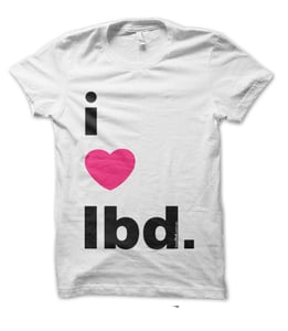 Image of 'I LOVE LBD' tee