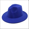 Solid Color Fedora Hats