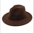 Solid Color Fedora Hats Image 4