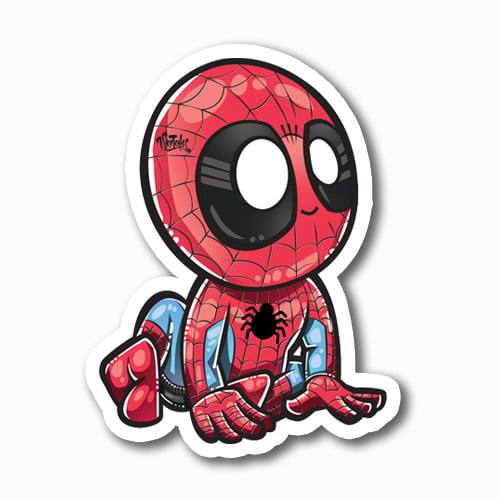 Image of Spider-Baby Sticker