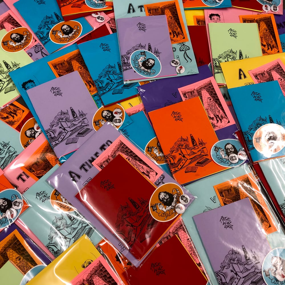 Image of ‘Rose woz ere’ zine pack 