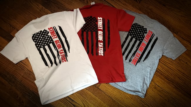 Street Glide Nation Vertical Flag T