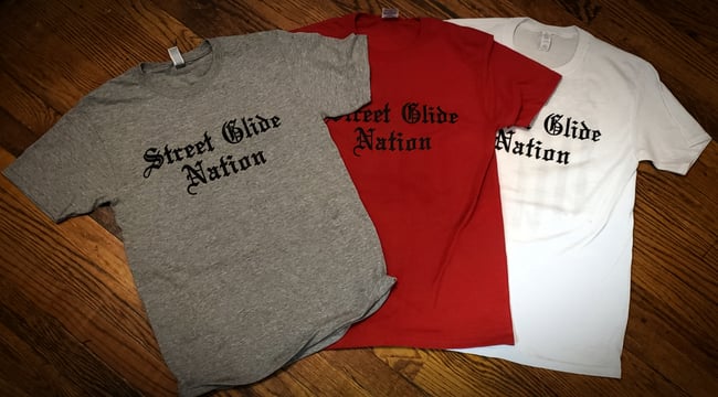 Street Glide Nation Vertical Flag T
