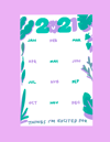 2021 Calendar - Riso Printed