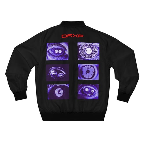 Image of VISION PURPLE/BLACK BOMBER JACKET