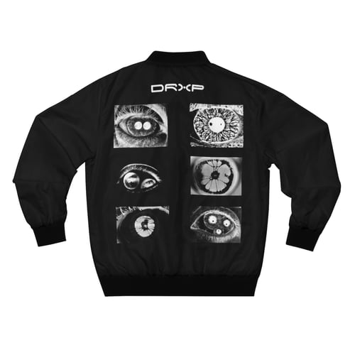 Image of VISION WHITE/BLACK BOMBER JACKET