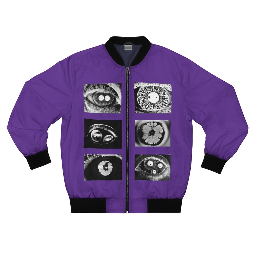 Image of VISION PURPLE BOMBER JACKET