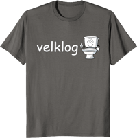 Velklogged The Toilet Shirt