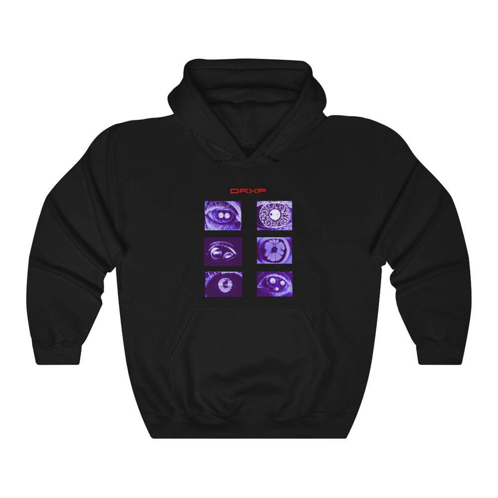 Image of VISION PURPLE/BLACK HOODIE