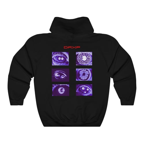 Image of VISION PURPLE/BLACK HOODIE