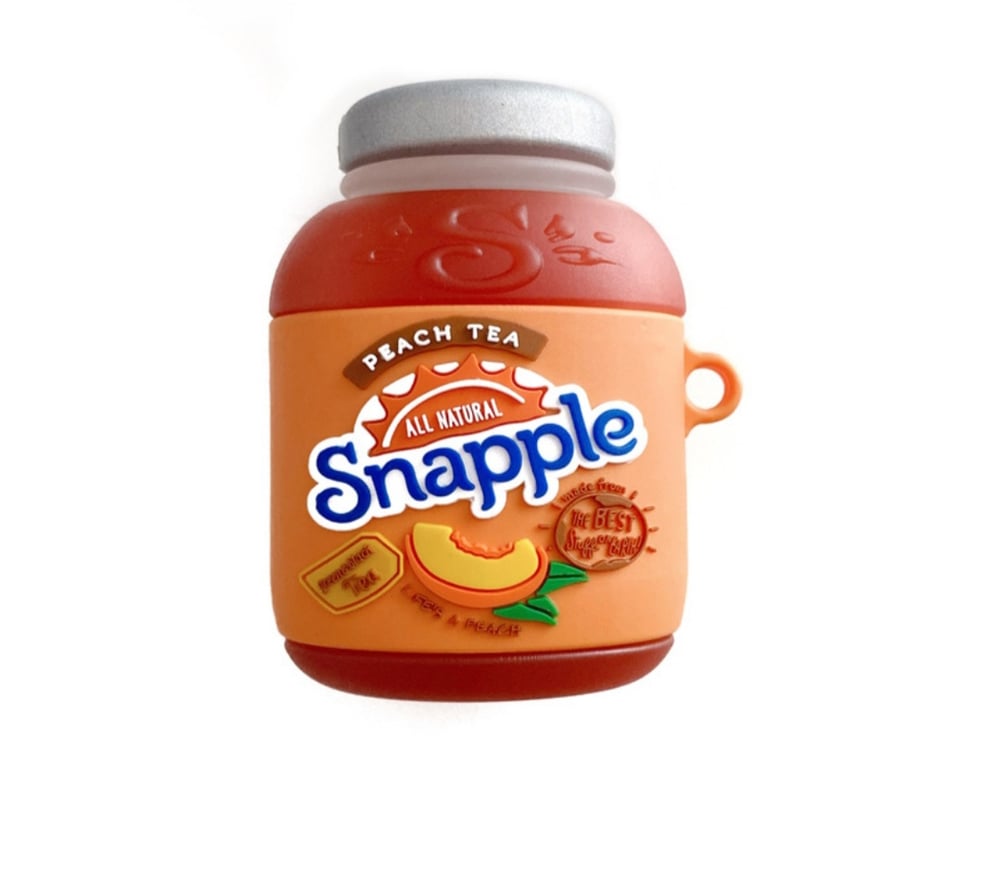 Image of Cute Snapple Airpod Case For Aipods 1 & 2