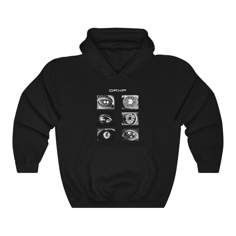 Image of VISION WHITE/BLACK HOODIE 