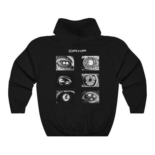 Image of VISION WHITE/BLACK HOODIE 