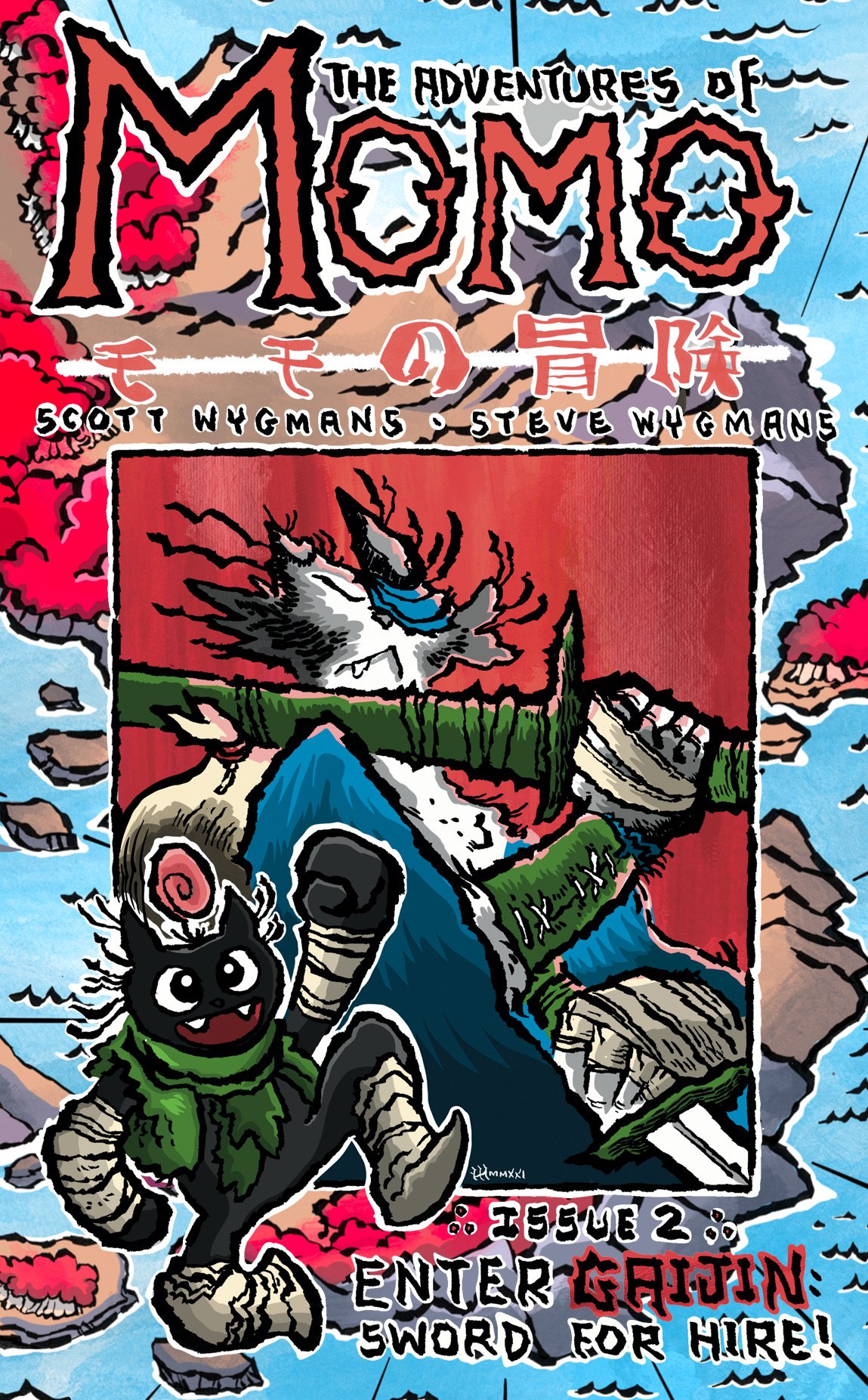 Image of The Adventures Of Momo Issue 2 - Enter Gaijin: Sword for Hire!