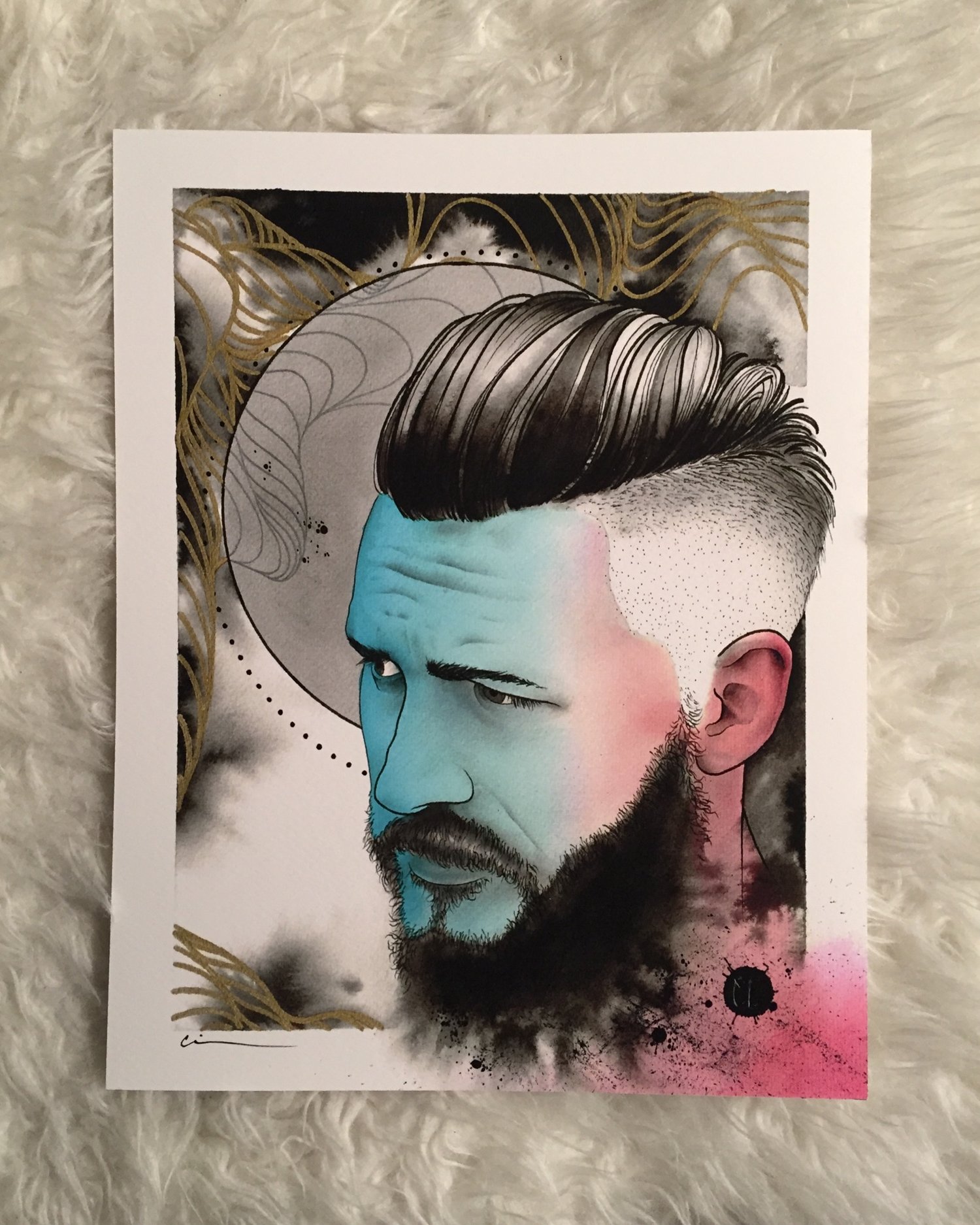 Image of Man Print 11x14” - Cody Eich