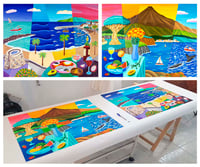 Tenerife Giclee Prints "Playa San Juan" & "El Teide"