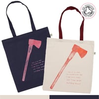 Image 1 of Axe Tote Shopping Bag (Organic)