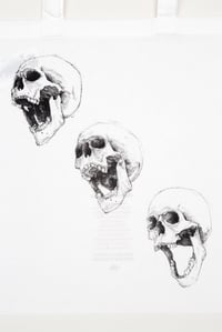 Image 5 of 3 Skull Tote Bag (Organic)