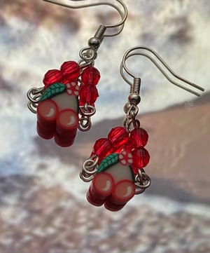 Image of Cherry Bomb Earrings