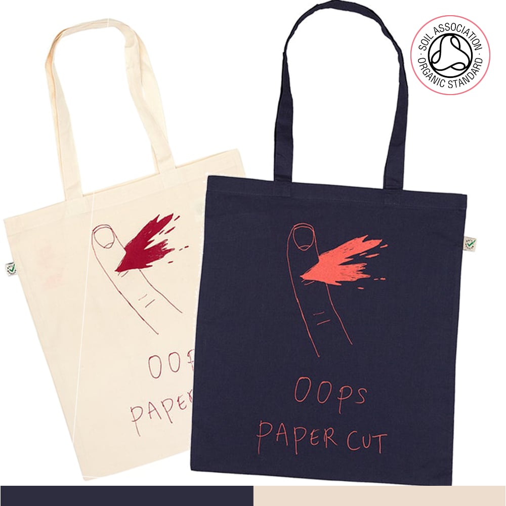 Paper Cut Tote Shopping Bag (Organic)