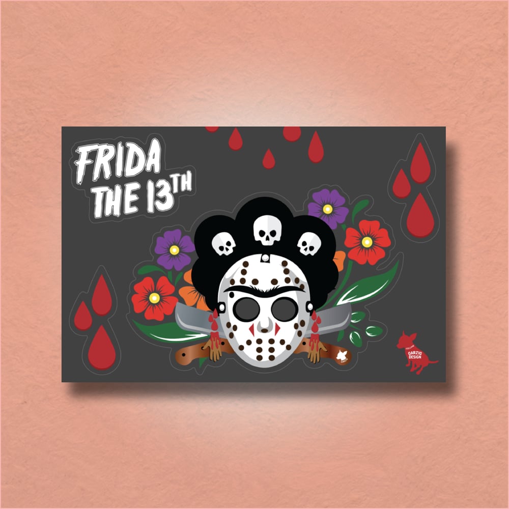 ‘Frida the 13th’ Sticker Sheet