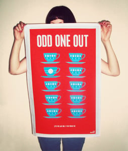 Image of Odd One Out – Tea Towel