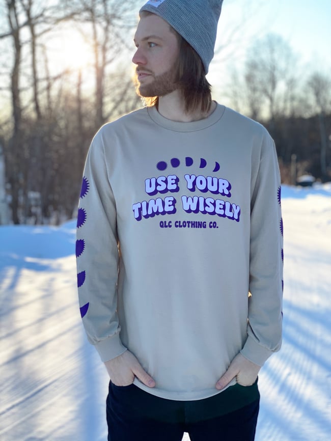 Use Your Time Long Sleeve in Sand