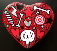 Image 1 of Heart Shaped Tin