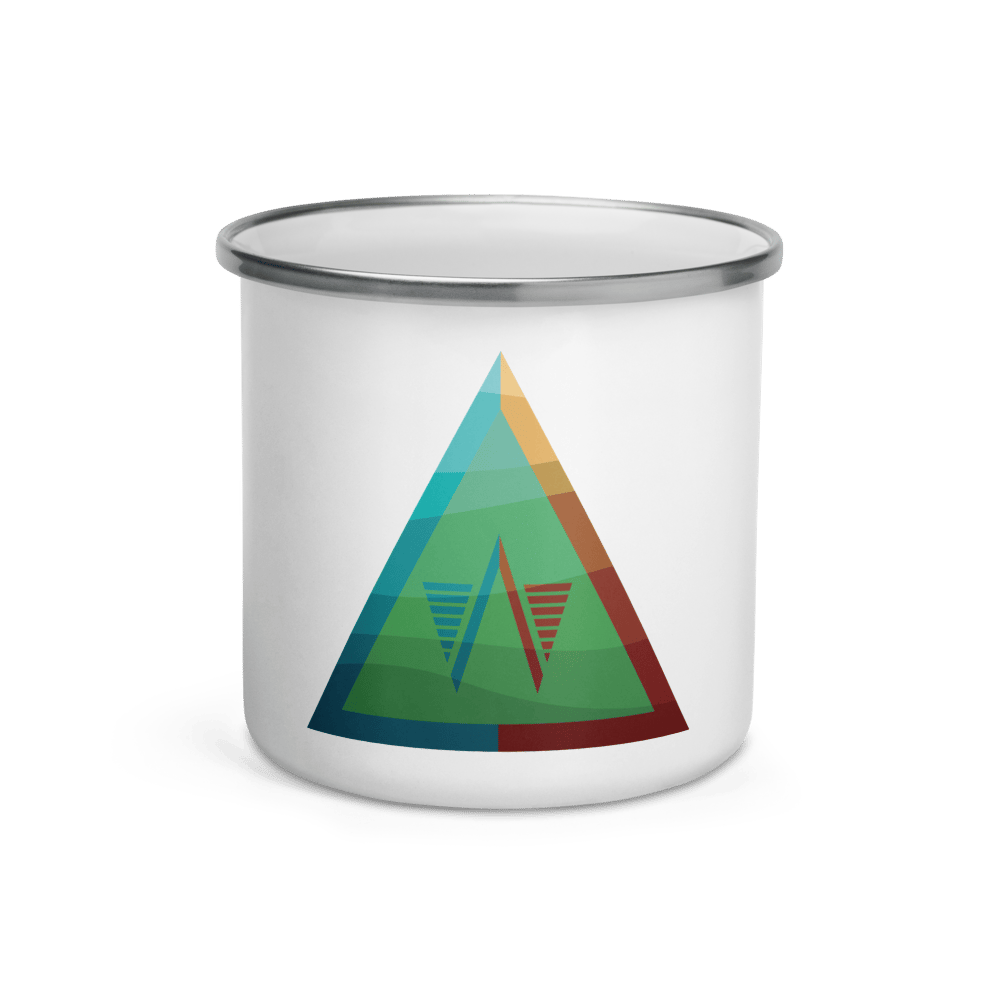 "RGB Pyramid" ASVA Enamel Mug