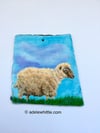 Baabaara: Sheep Painting on Slate