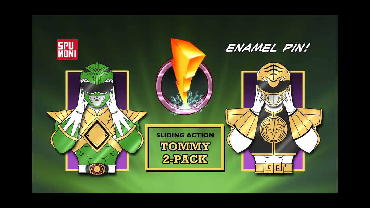 Image of Tommy Two Pack Slider Pins