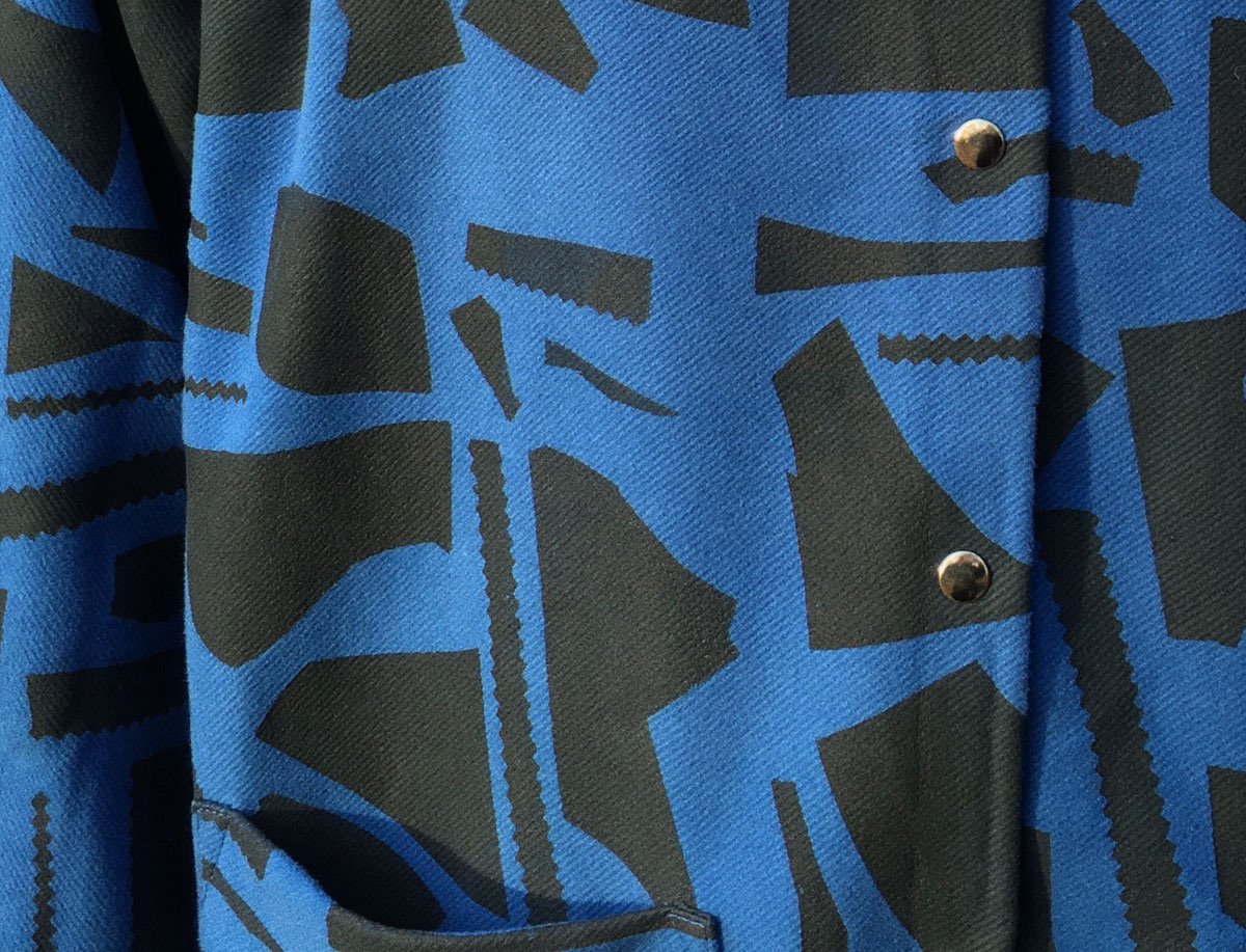 Image of BLUE CUT OUTS COAT