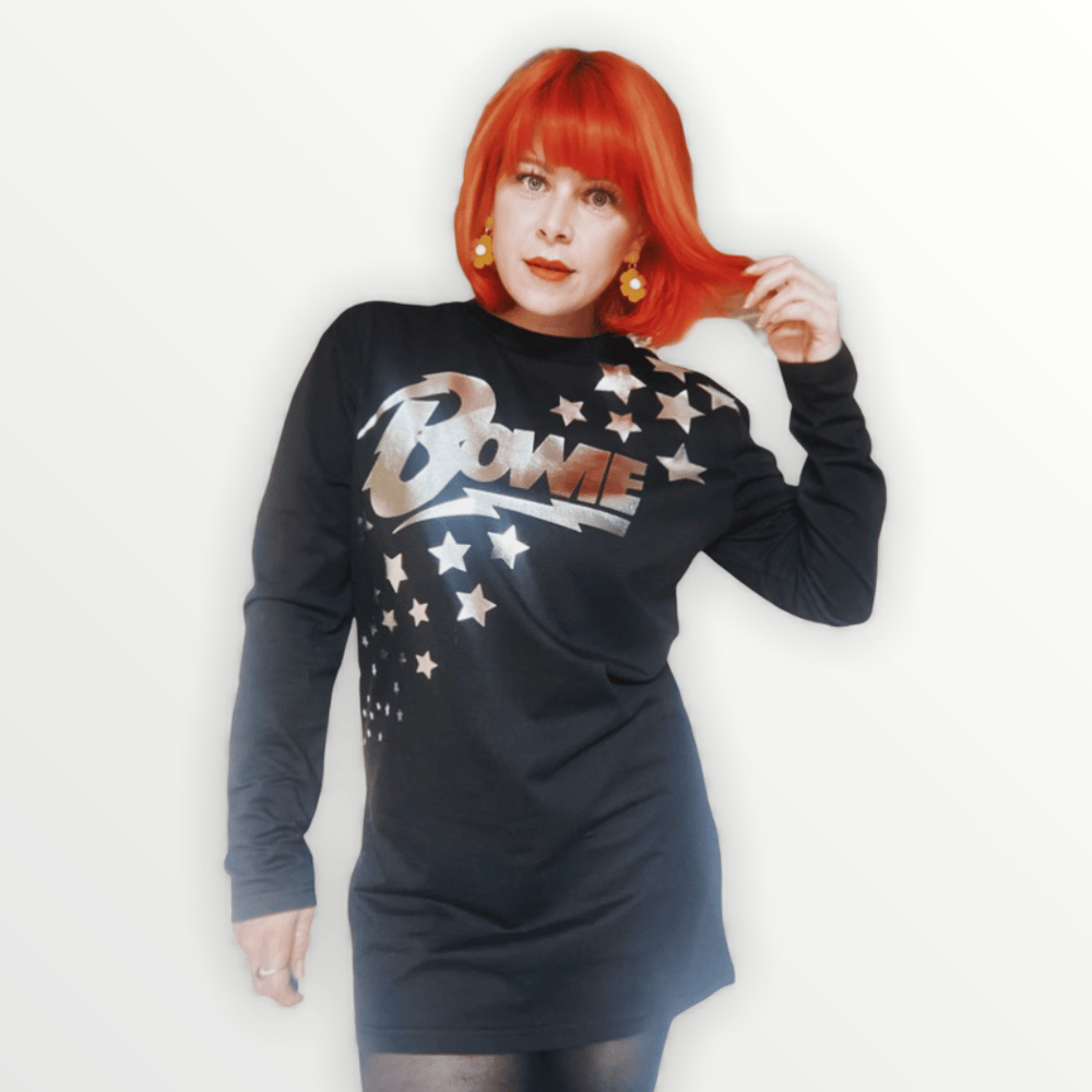 Image of Bowie star tee/dress