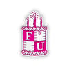 Frosting University Enamel Pin