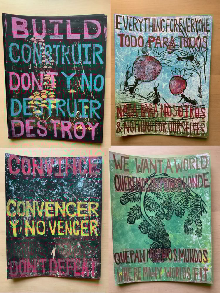 Image of Zapatistas/Emergent Strategy Prints (Series)