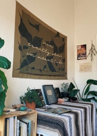Image 1 of I AM EXACTLY WHERE I'M MEANT TO BE- tapestry