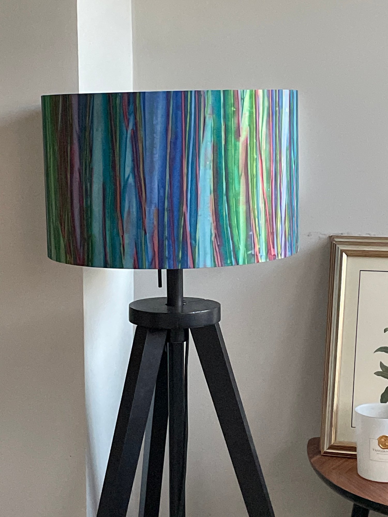 Image of Patina Handpaints Stripes Bermuda Shade