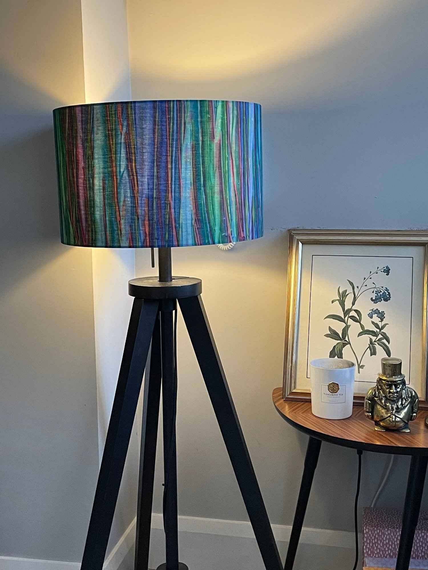 Image of Patina Handpaints Stripes Bermuda Shade 