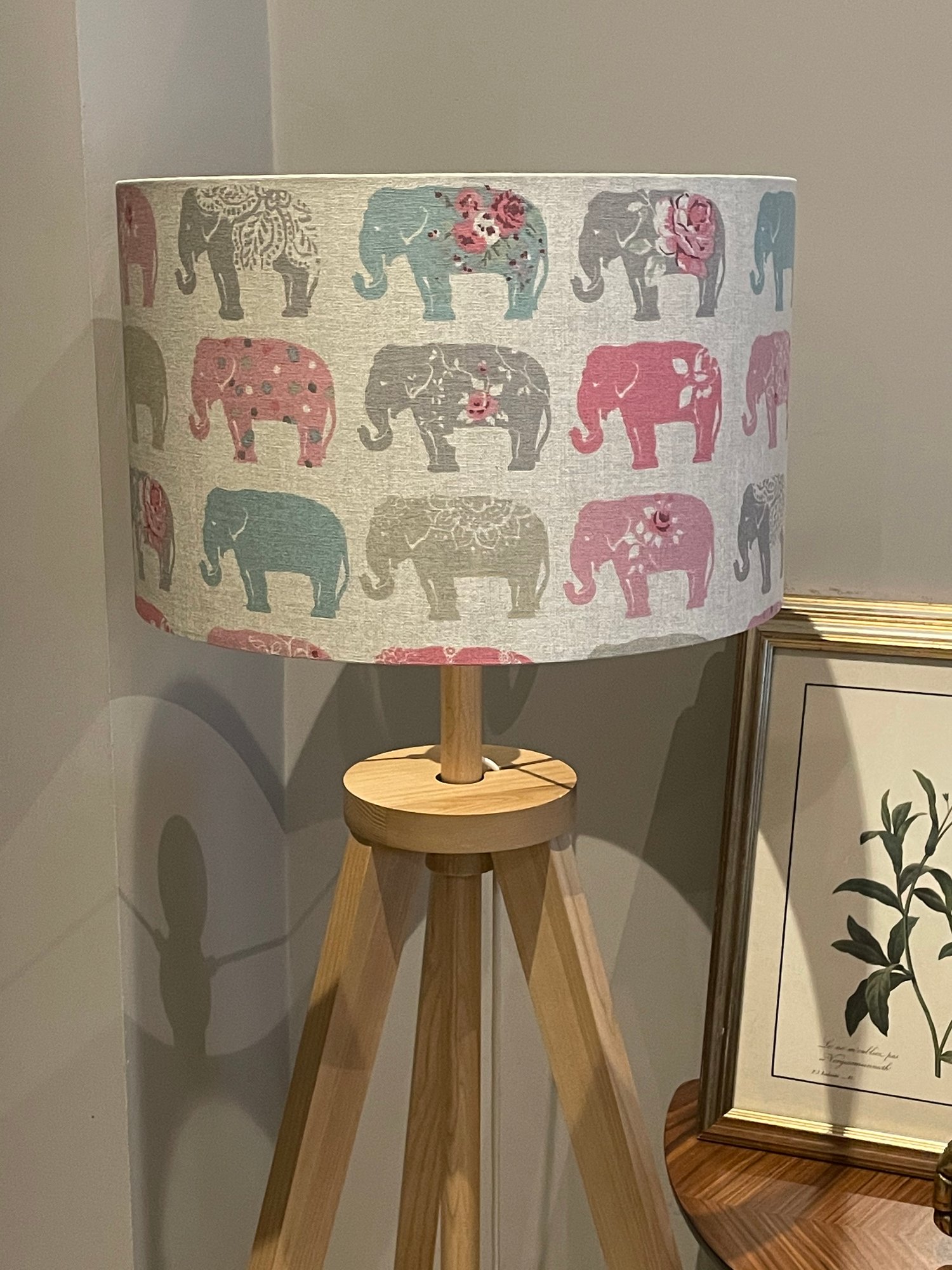 Image of Elephants Pastel Shade